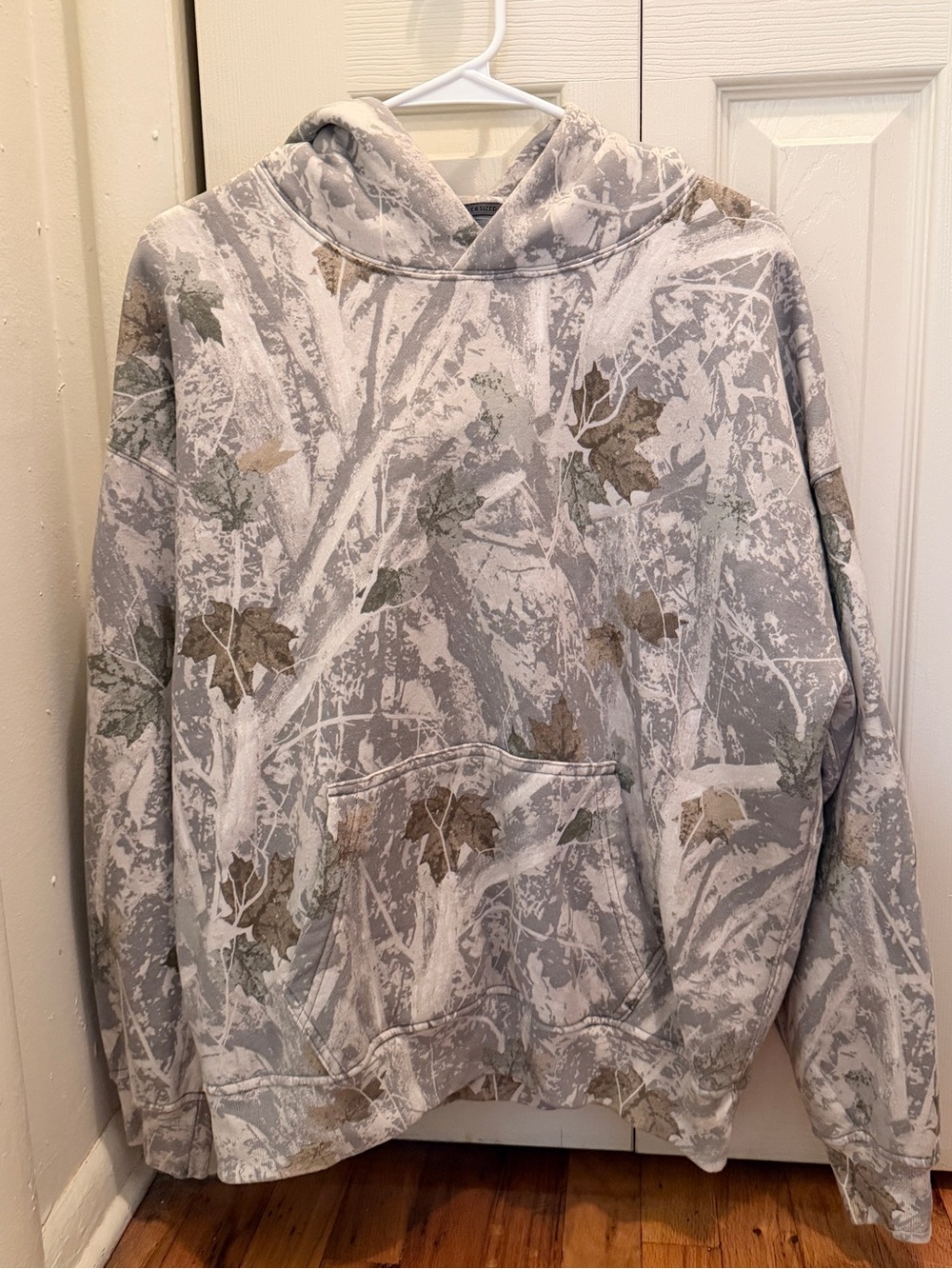 Abercrombie camo oversized hoodie
